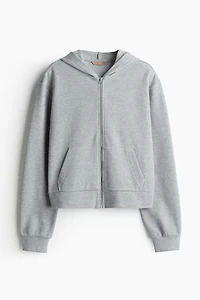 Waffled Hooded Jacket