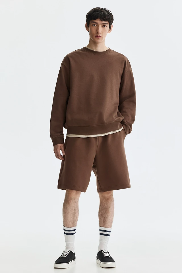 Relaxed-Fit Interlock Shorts