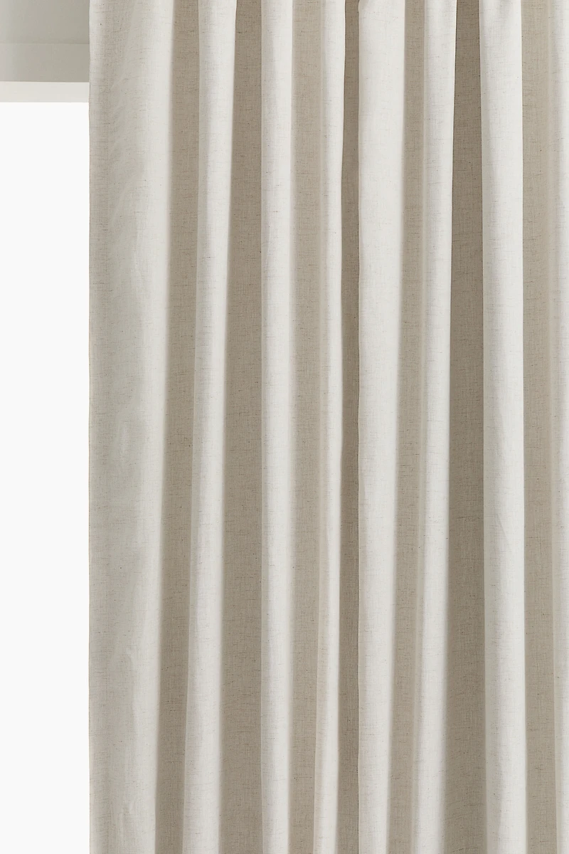 2-Pack Long Lyocell-Blend Curtain Panels