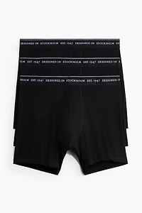 3-Pack COOLMAX® Mid-Length Boxer Briefs