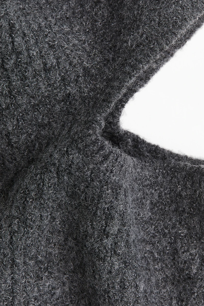 Rib-knit Balaclava