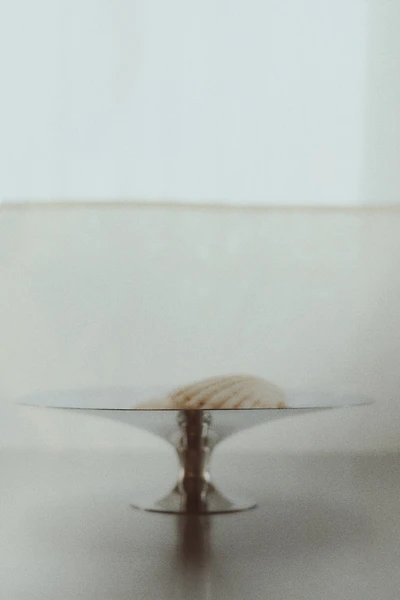 Footed Stainless Steel Bowl