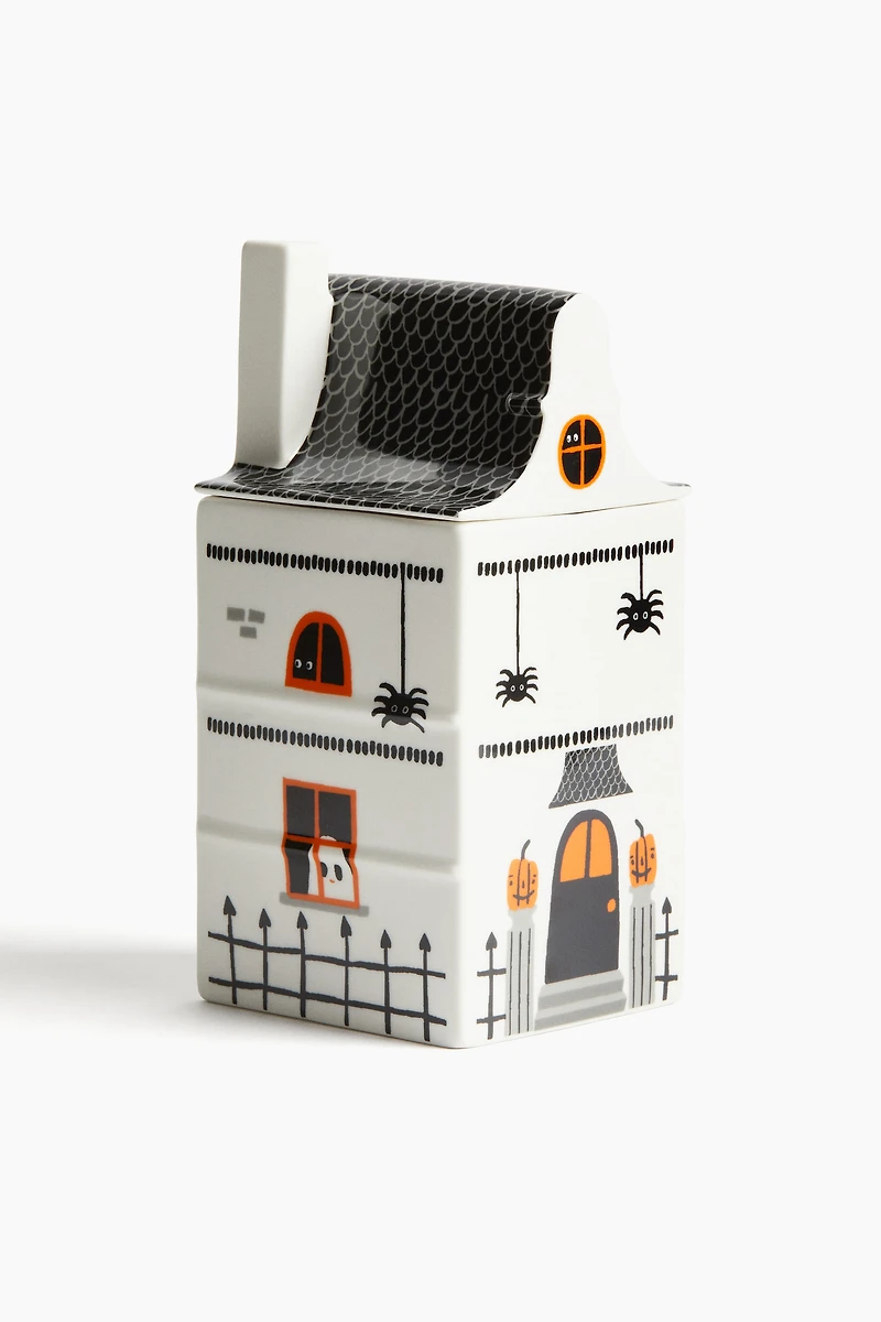 Pot à biscuits en porcelaine