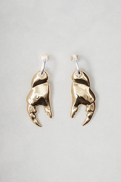 Claw-Pendant Earrings