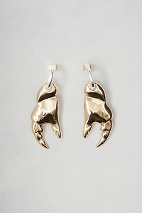 Claw-Pendant Earrings