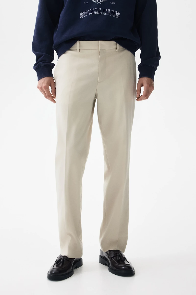 Regular-Fit Tailored Pants