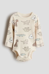 Cache-couche en coton imprimé