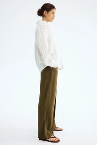 MAMA Straight Twill Pants