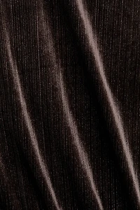 MAMA Glittery velour dress