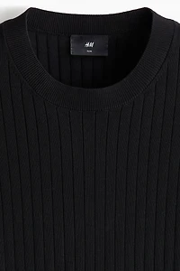 Slim-Fit Knit T-Shirt