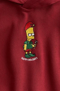 Embroidered-Motif Hoodie