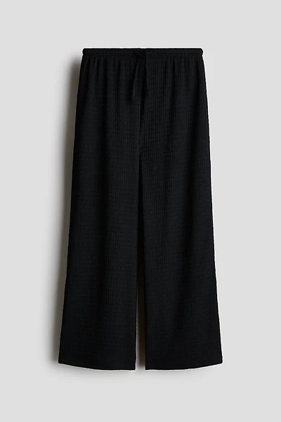 Textured Jersey Pants