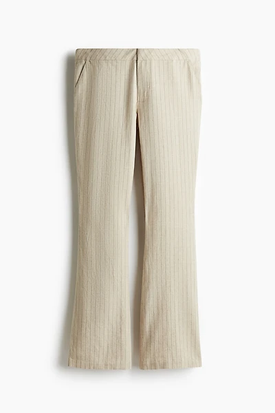 Pantalon sur mesure en lin mélangé