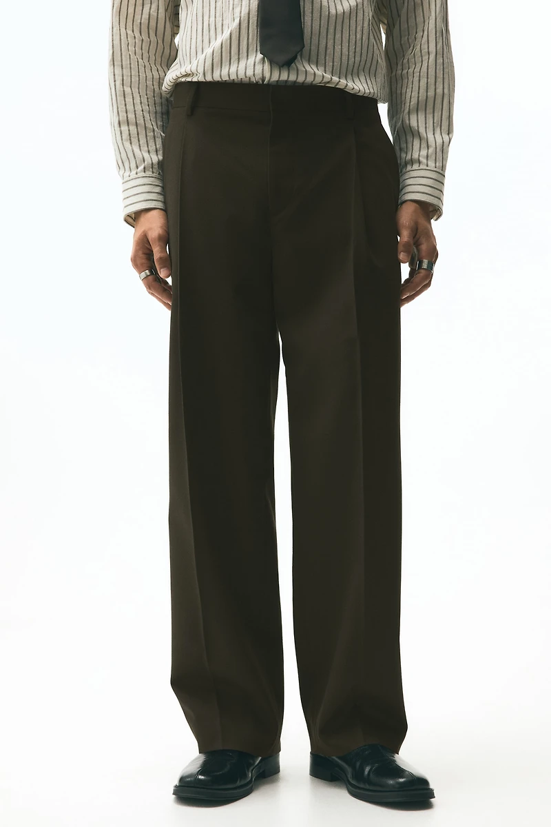 Loose-Fit Suit Pants