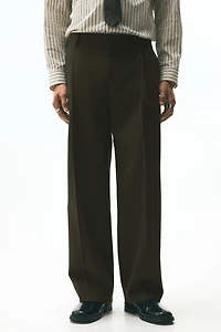 Loose-Fit Suit Pants