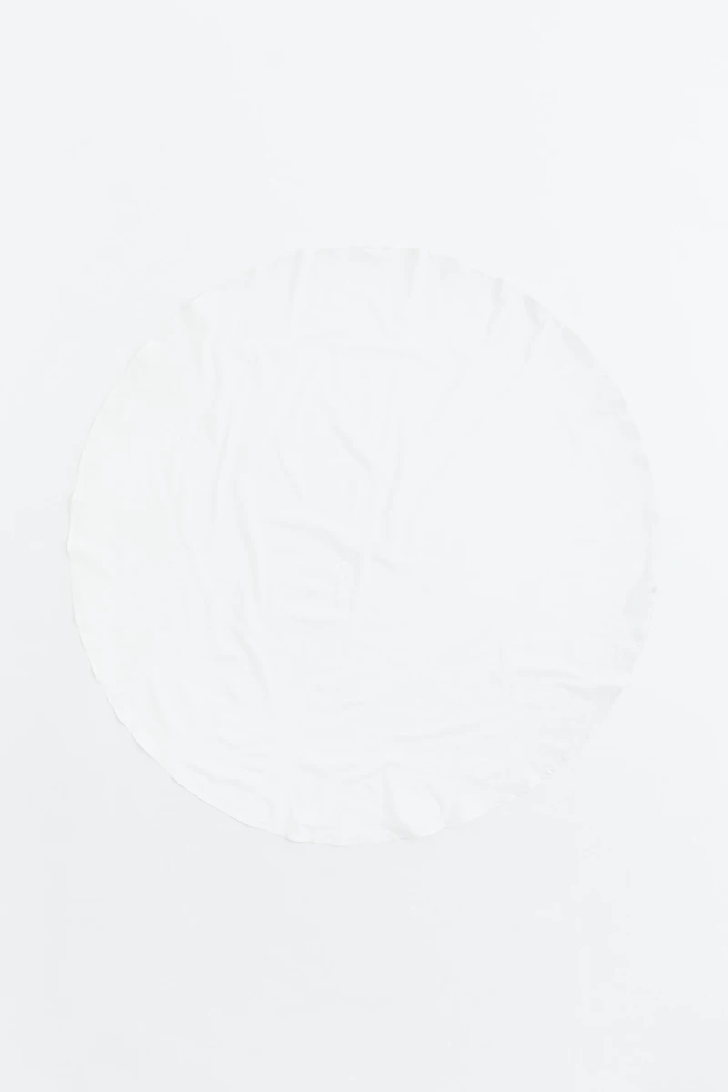 Round Cotton Tablecloth