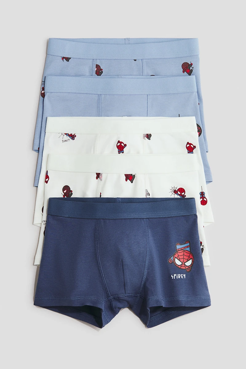 5-pack Printed Boxer Briefs