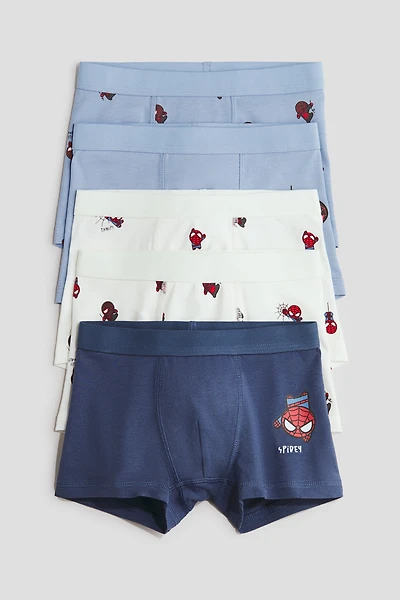5-pack Printed Boxer Briefs