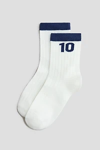 3-Pack Rib-Knit Socks