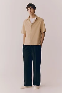 Loose Fit Crinkled Shirt