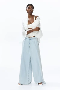 Jean taille classique super large