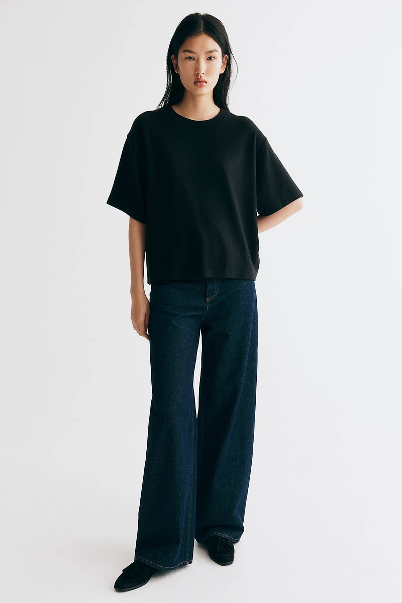 T-shirt en tricot fin