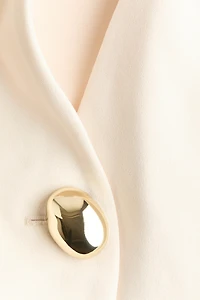 Gilet sans manches en jersey point de Rome