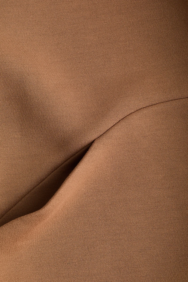 Veste à capuche fermeture éclair en scuba