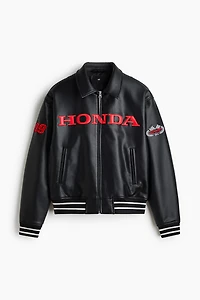 Veste de baseball avec motifs