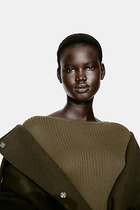 Rib-Knit Dress