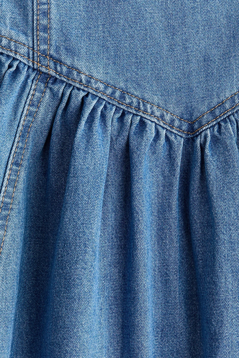 Dress with Flared Skirt