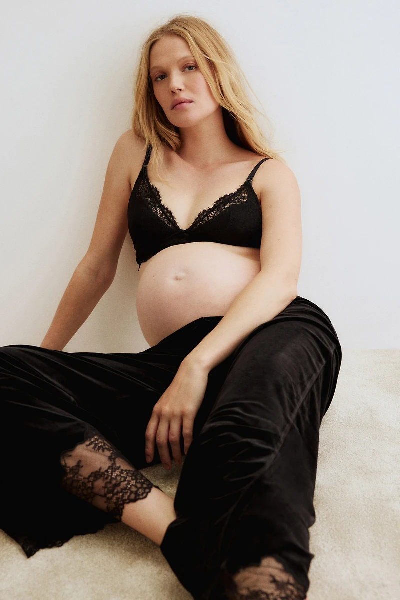 MAMA Lace Nursing Bra