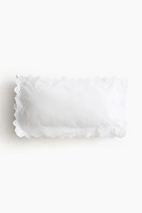 Lace-Trimmed Pillowcase