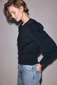 Top with Shoulder Pads