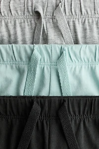 Lot de 3 pantalons jogging en jersey coton