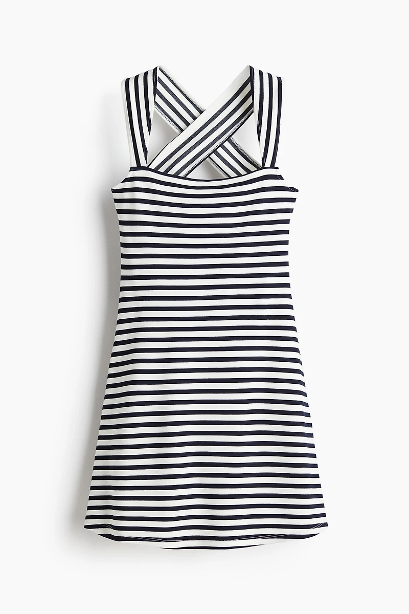 Sleeveless jersey dress