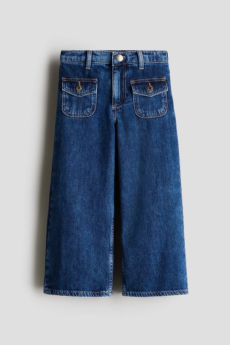 Loose-Fit Wide-Leg Jeans