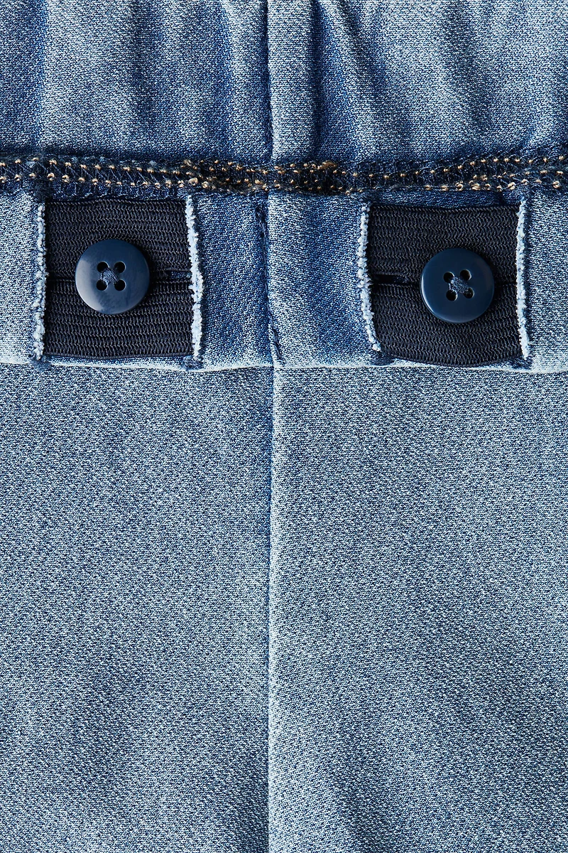 Legging en jersey façon denim