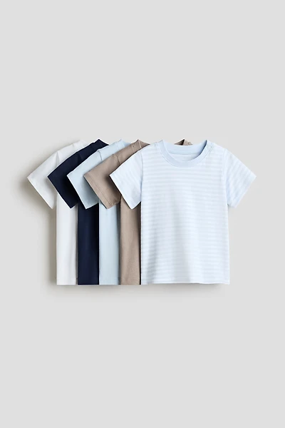Lot de 5 T-shirts en coton