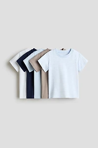 Lot de 5 T-shirts en coton