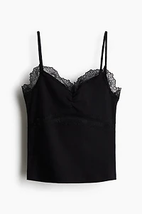 Lace-Detail Camisole Top