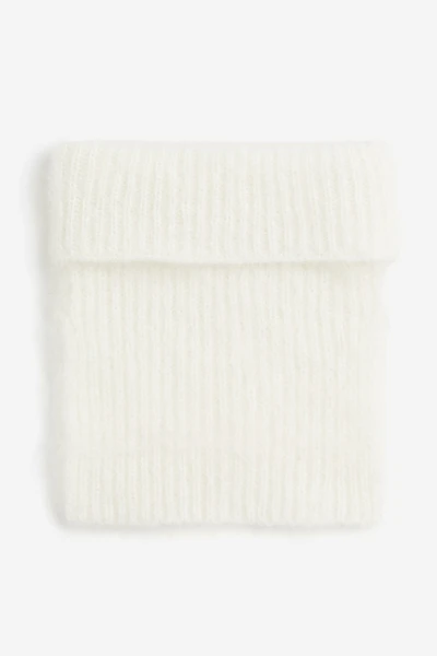 Mohair-blend Tube Scarf