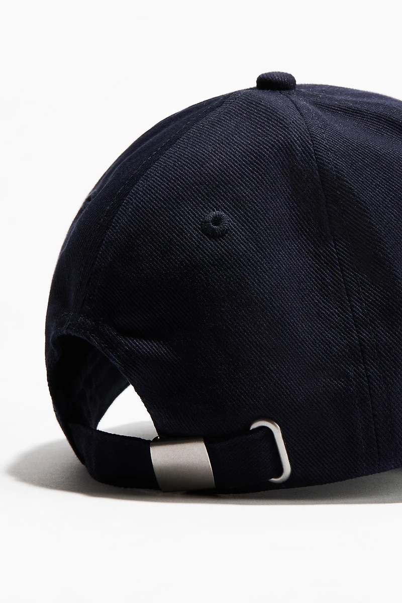 Cotton Twill Cap with Motif