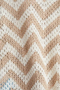 Wide-Leg Jacquard-Knit Pants