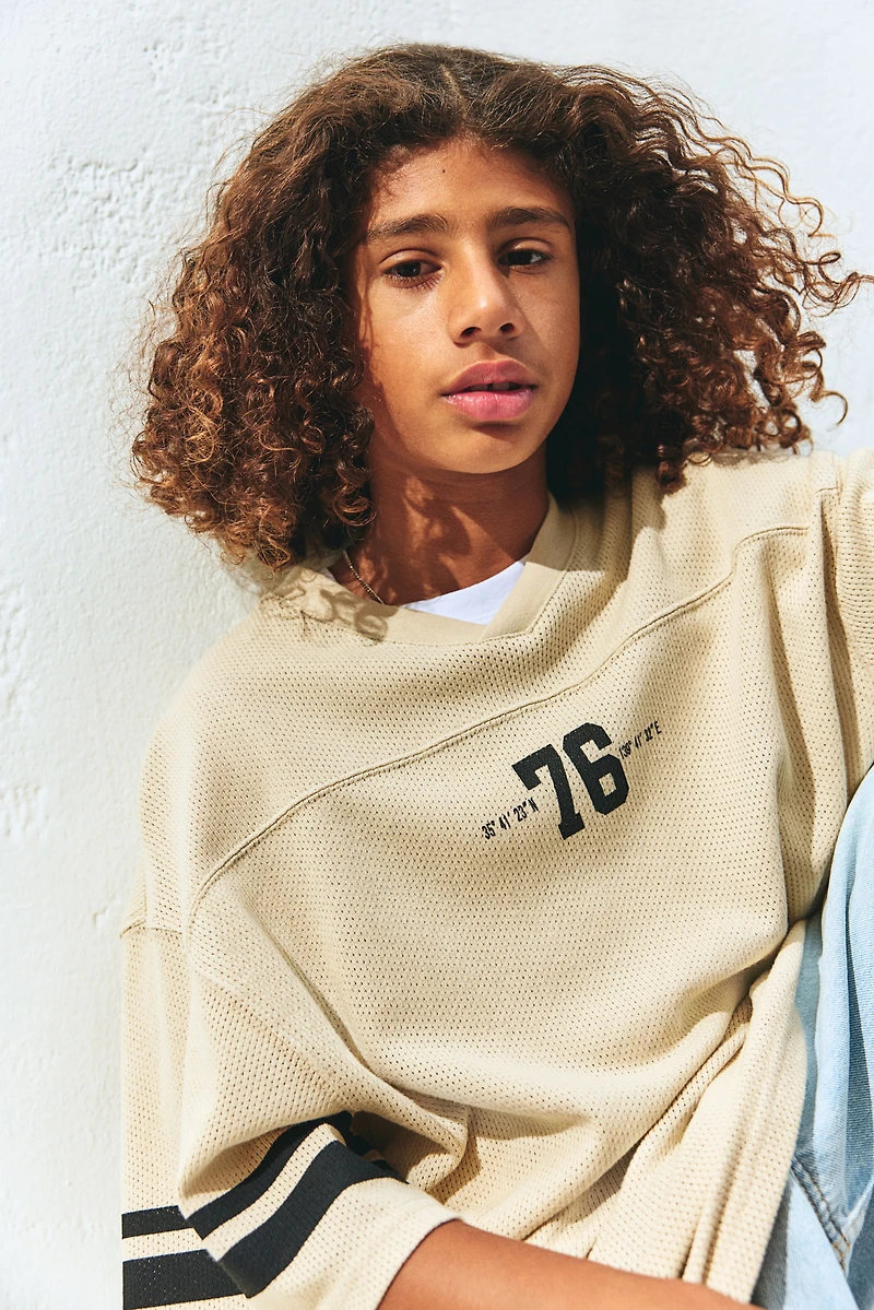 Loose-Fit Hockey Shirt