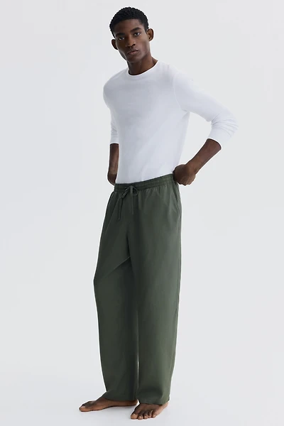 Relaxed-Fit Lyocell Pants