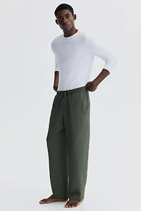 Relaxed-Fit Lyocell Pants