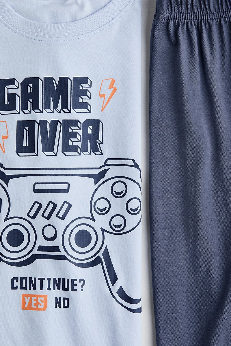 Printed Cotton Pajamas