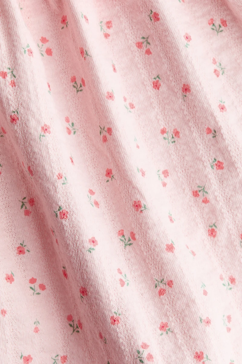 Bow-Detail Cotton Dress