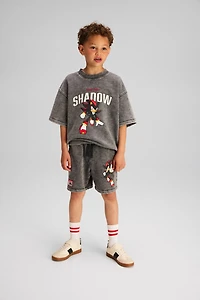 2-Piece Printed Sweatsuit